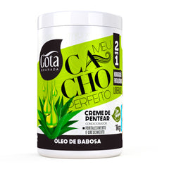 Creme de Pentear Meu Cacho Perfeito Óleo de Babosa 1 Kg