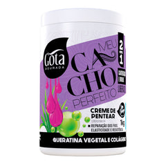 Creme de Pentear Meu Cacho Perfeito Queratina Vegetal e Colágeno 1 Kg