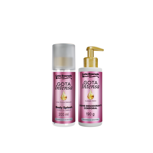Kit Gota Intensa – Body Splash + Creme Desodorante Corporal