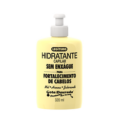Creme Sem Enxágue Fortalecimento Gota Dourada 320 ml