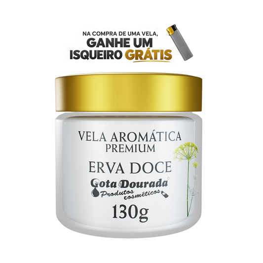 Vela Aromática Premium - Erva-Doce
