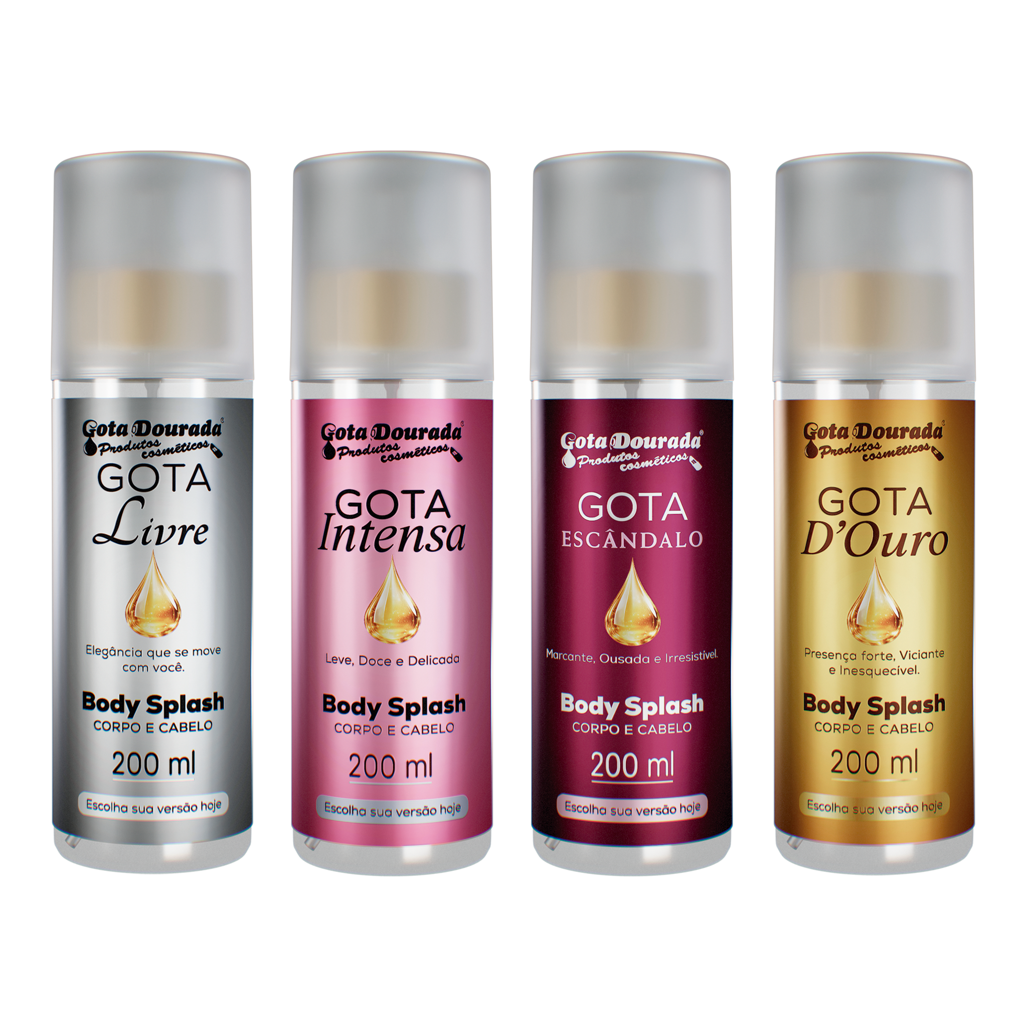 Kit Body Splash Feminino