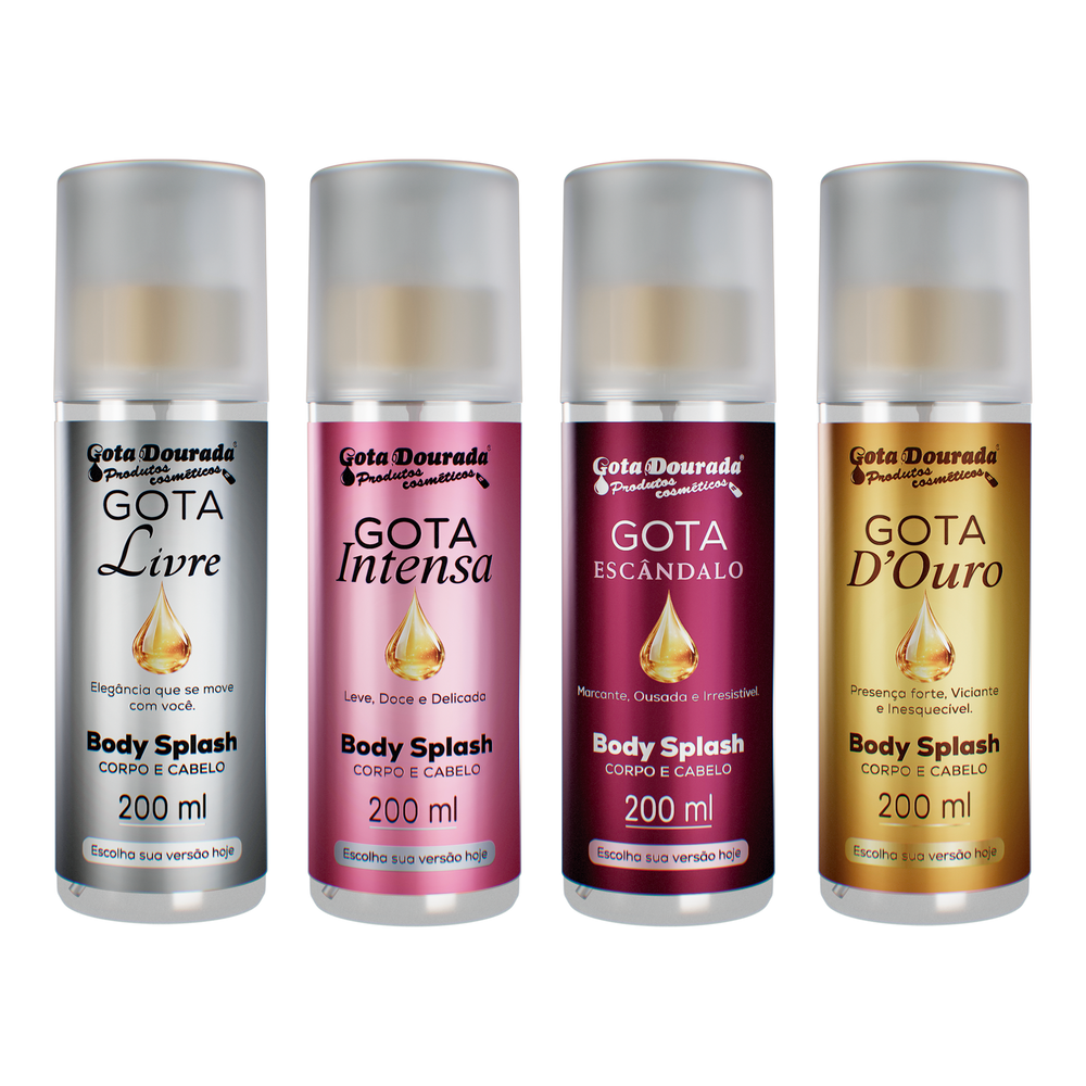 Kit Body Splash Feminino