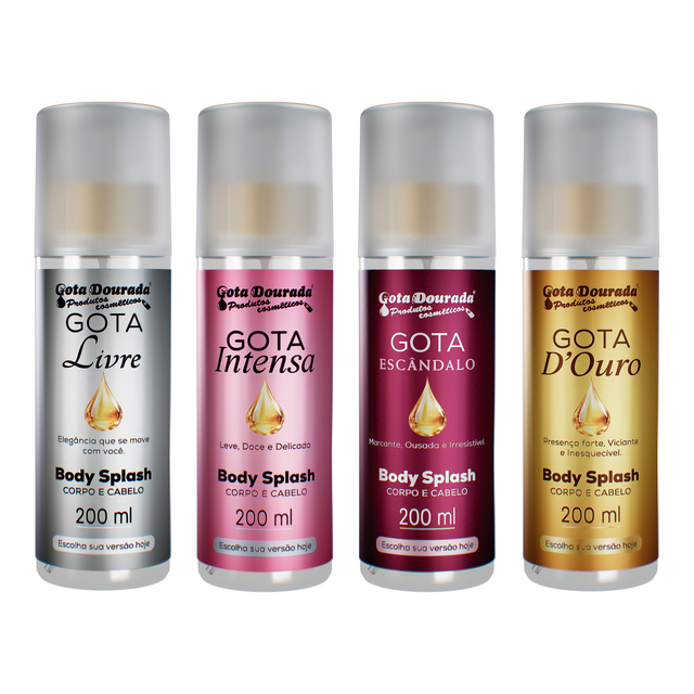 Kit Body Splash Feminino