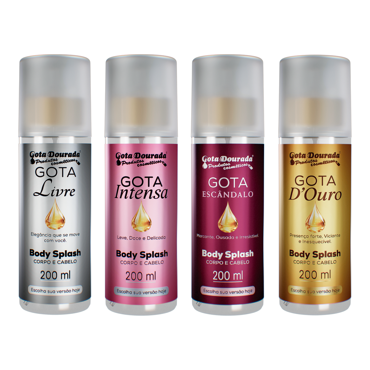 Kit Body Splash Feminino