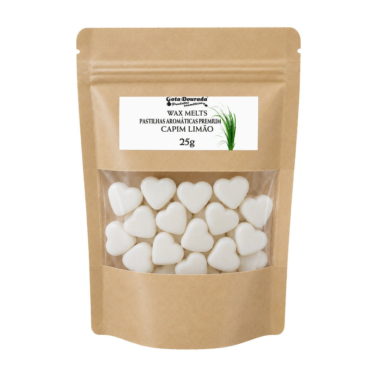 Kit Aromatizador Porcelana + Wax Melt Capim-Limão