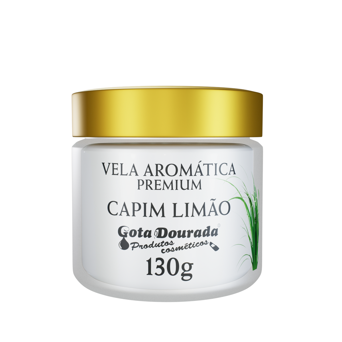 Trio de Velas Premium - Capim Limão, Alecrim e Morango com Limão