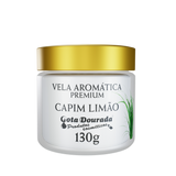 Trio de Velas Premium - Capim Limão, Alecrim e Morango com Limão