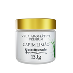 Vela Aromática Premium - Capim Limão