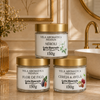 Trio de Velas Premium - Néroli, Flor de Figo e Cereja com Avelã