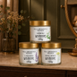 Trio de Velas Premium - Lavanda , Néroli e Erva Doce