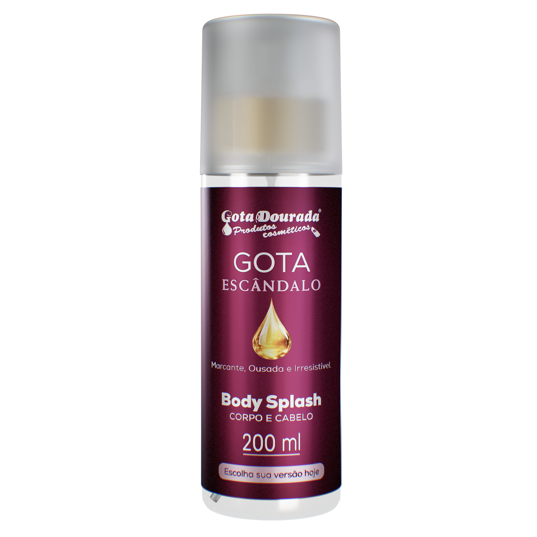 Body Splash Gota Escândalo Gota Dourada