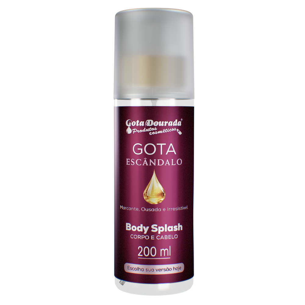 Body Splash Gota Escândalo Gota Dourada