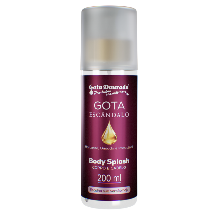 Body Splash Gota Escândalo Gota Dourada
