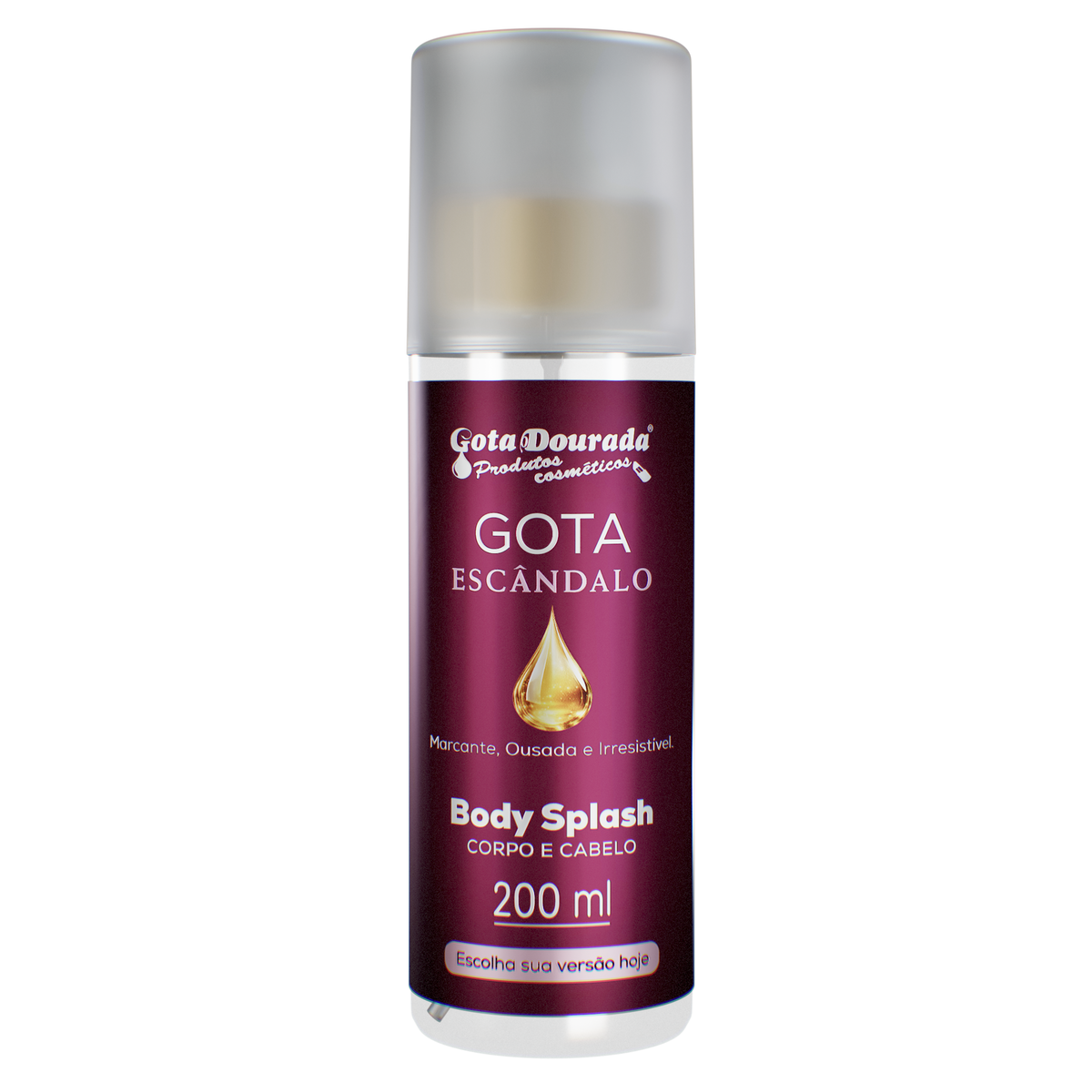 Body Splash Gota Escândalo Gota Dourada