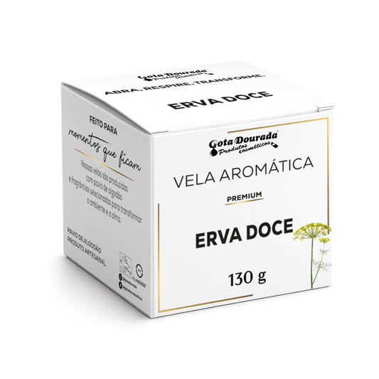 Vela Aromática Premium - Erva-Doce