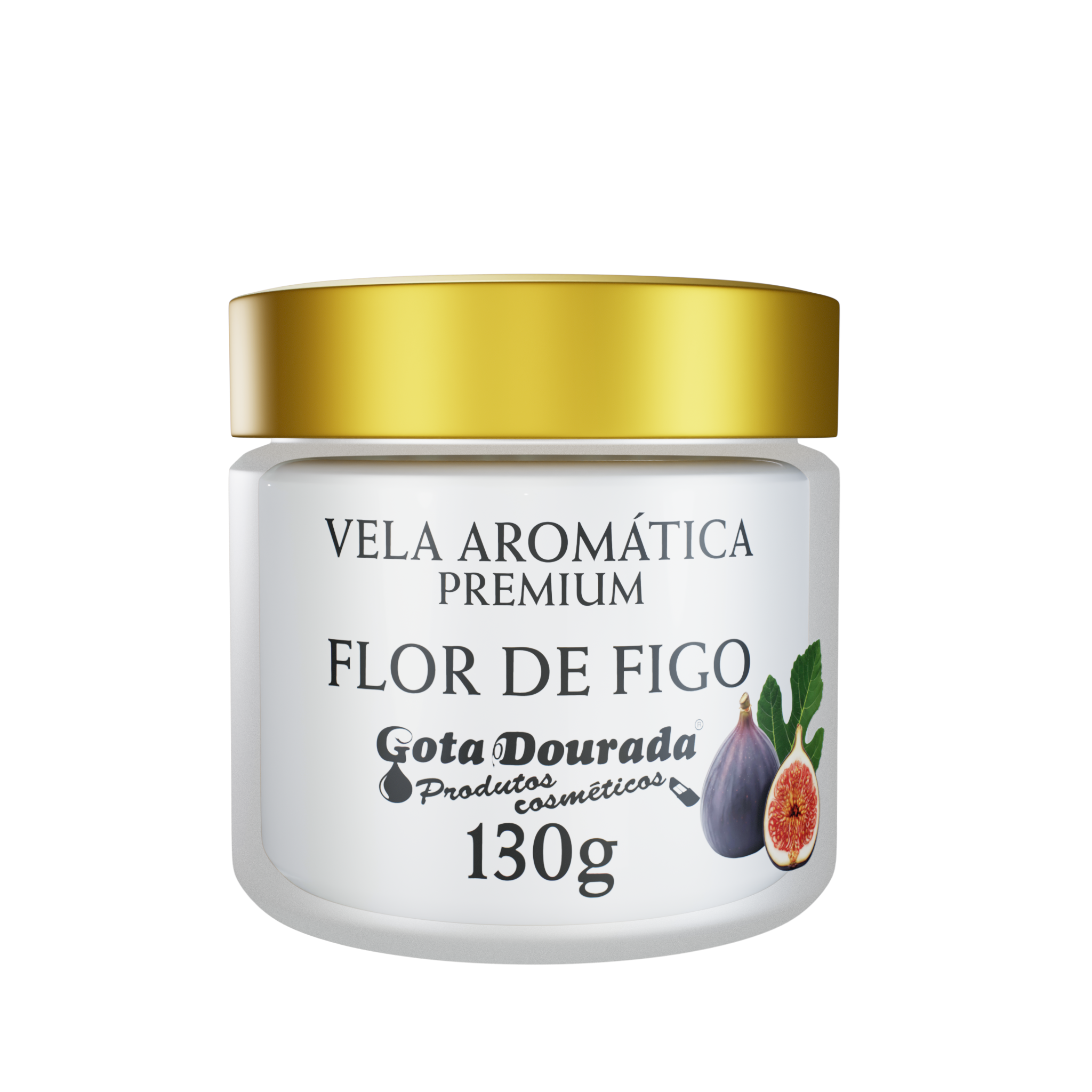 Vela Aromática Premium - Flor de Figo