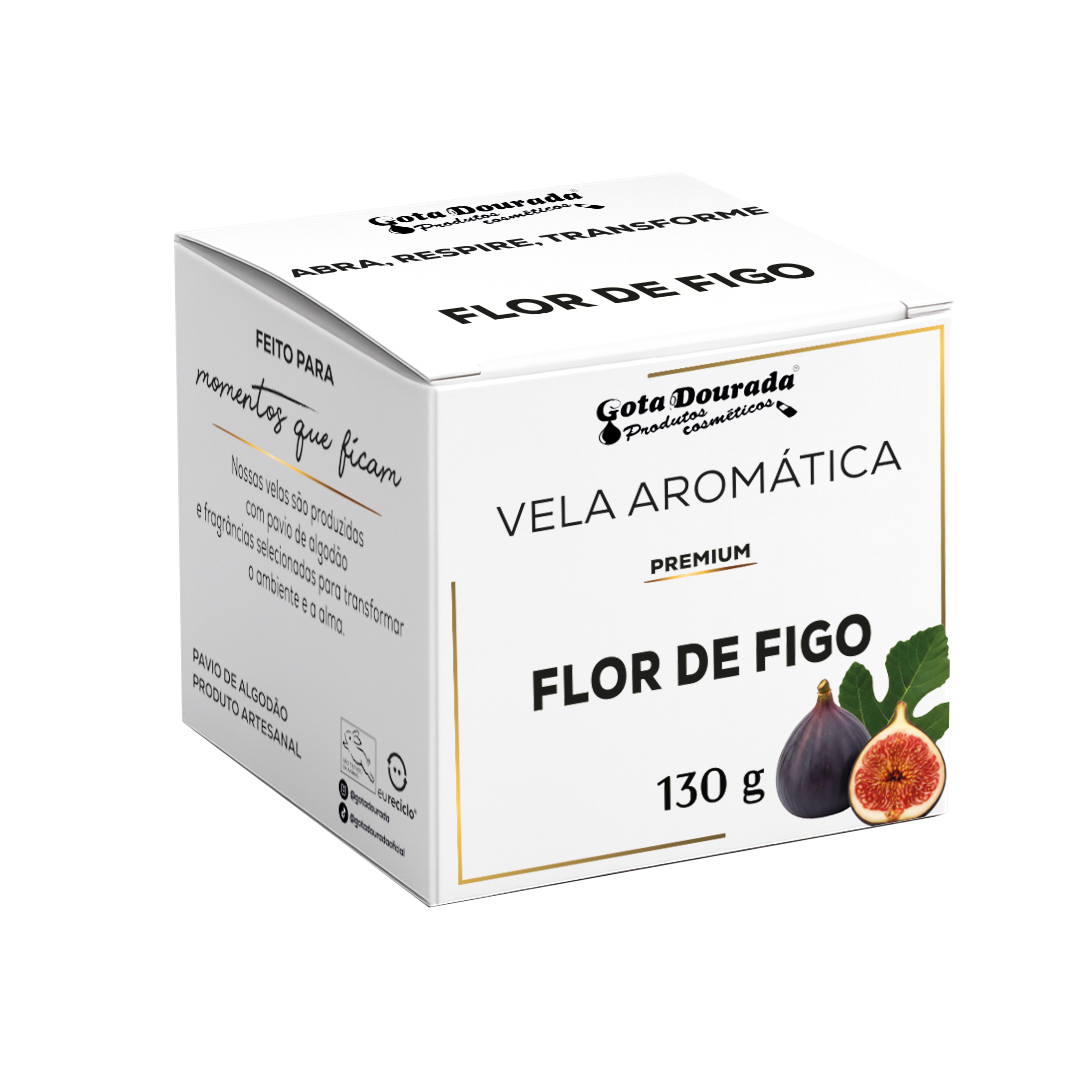 Trio de Velas Premium - Néroli, Flor de Figo e Cereja com Avelã