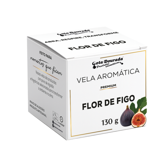Trio de Velas Premium - Néroli, Flore de Figo e Cereja com Avelã
