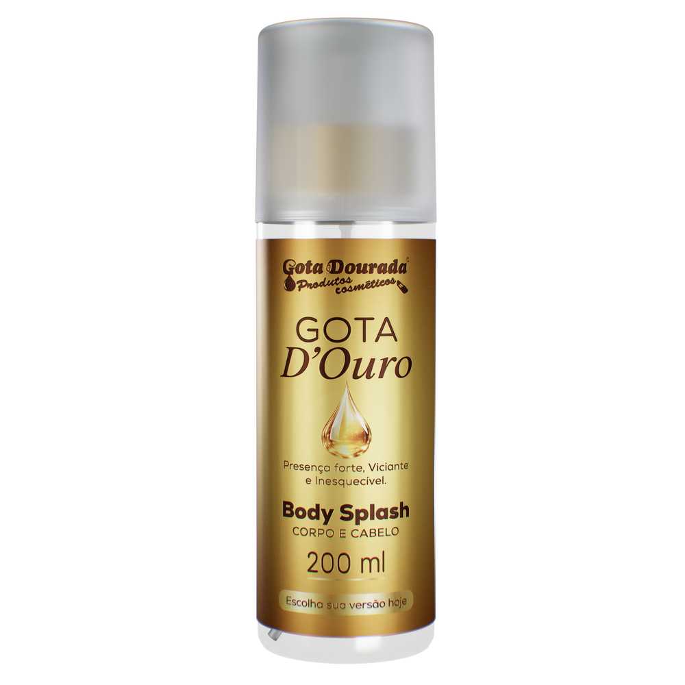 Body Splash Gota D´ouro Gota Dourada