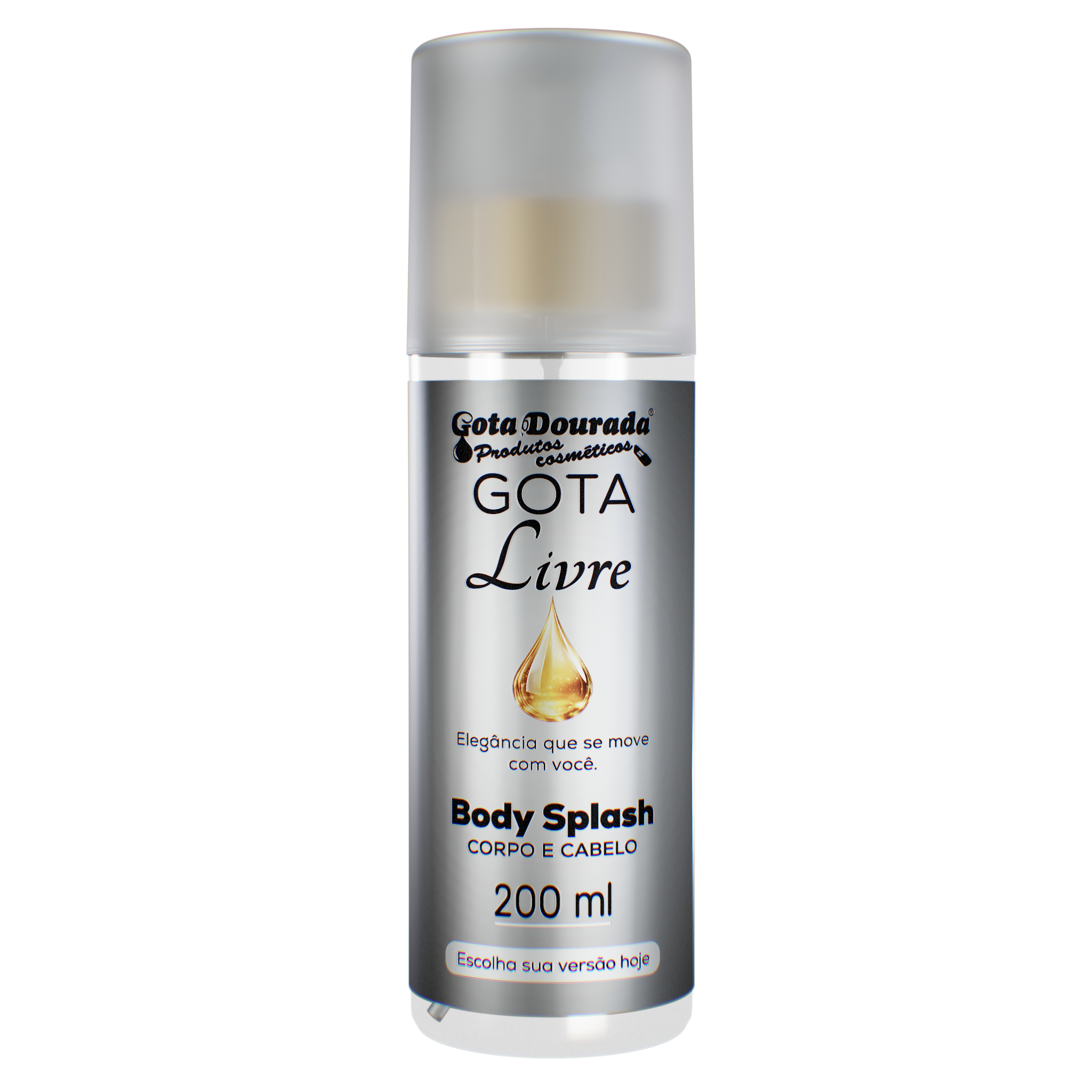 Body Splash Gota Livre Gota Dourada