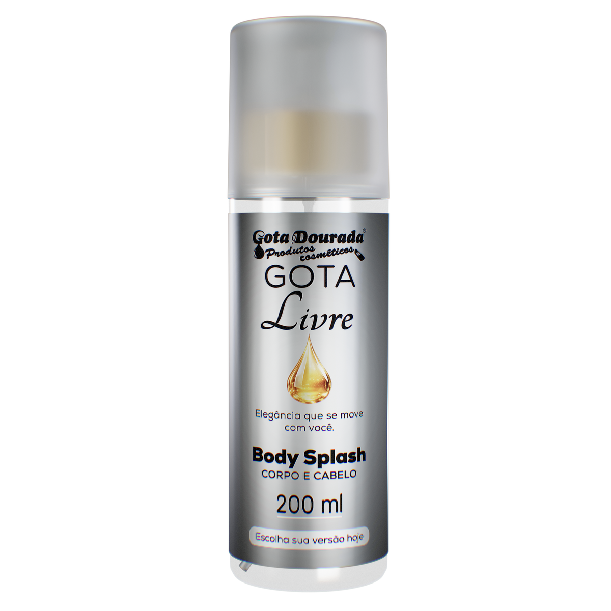 Body Splash Gota Livre Gota Dourada