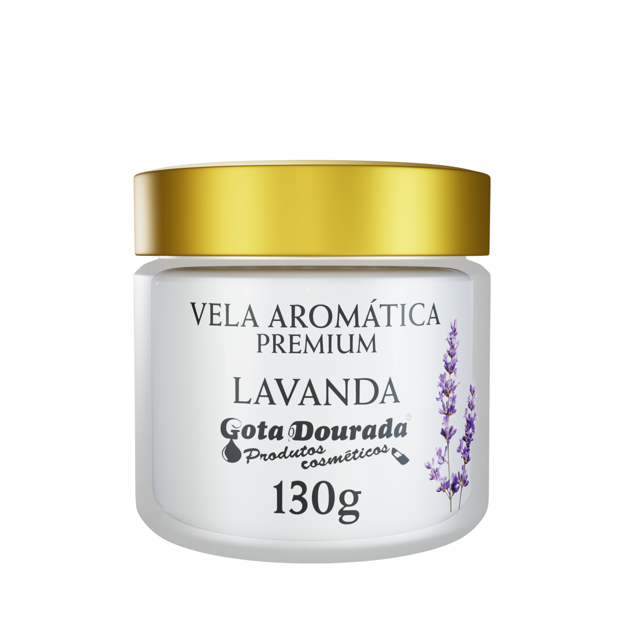 Trio de Velas Premium - Lavanda , Néroli e Erva Doce