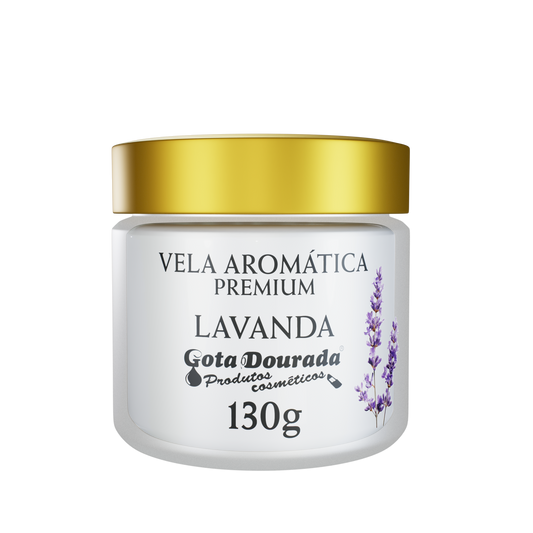 Trio de Velas Premium - Lavanda , Néroli e Erva Doce