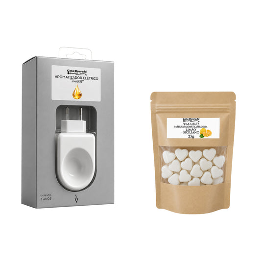 Kit Aromatizador + Wax Melt Limão Siciliano