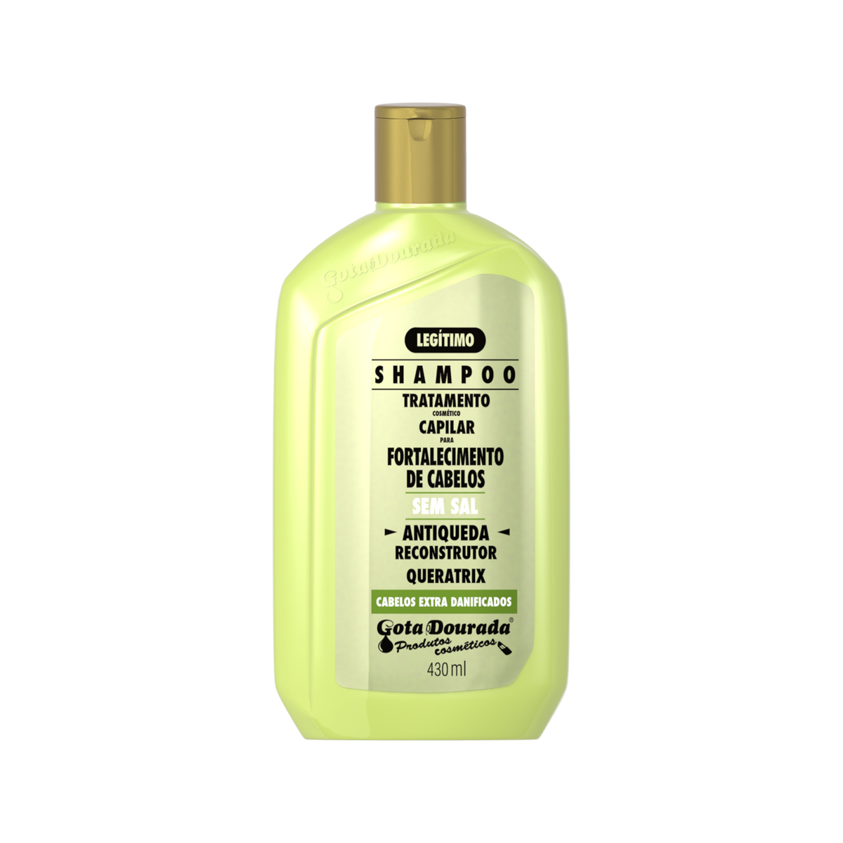 Shampoo Antiqueda Gota Dourada 430 ml