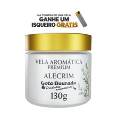 Vela Aromática Premium - Alecrim