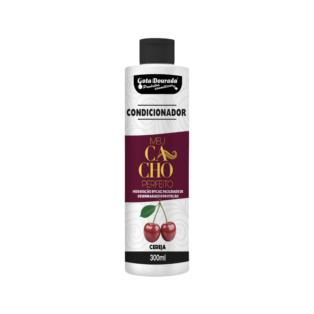 Kit Meu Cacho Perfeito Cereja Shampoo + Condicionador 300ml