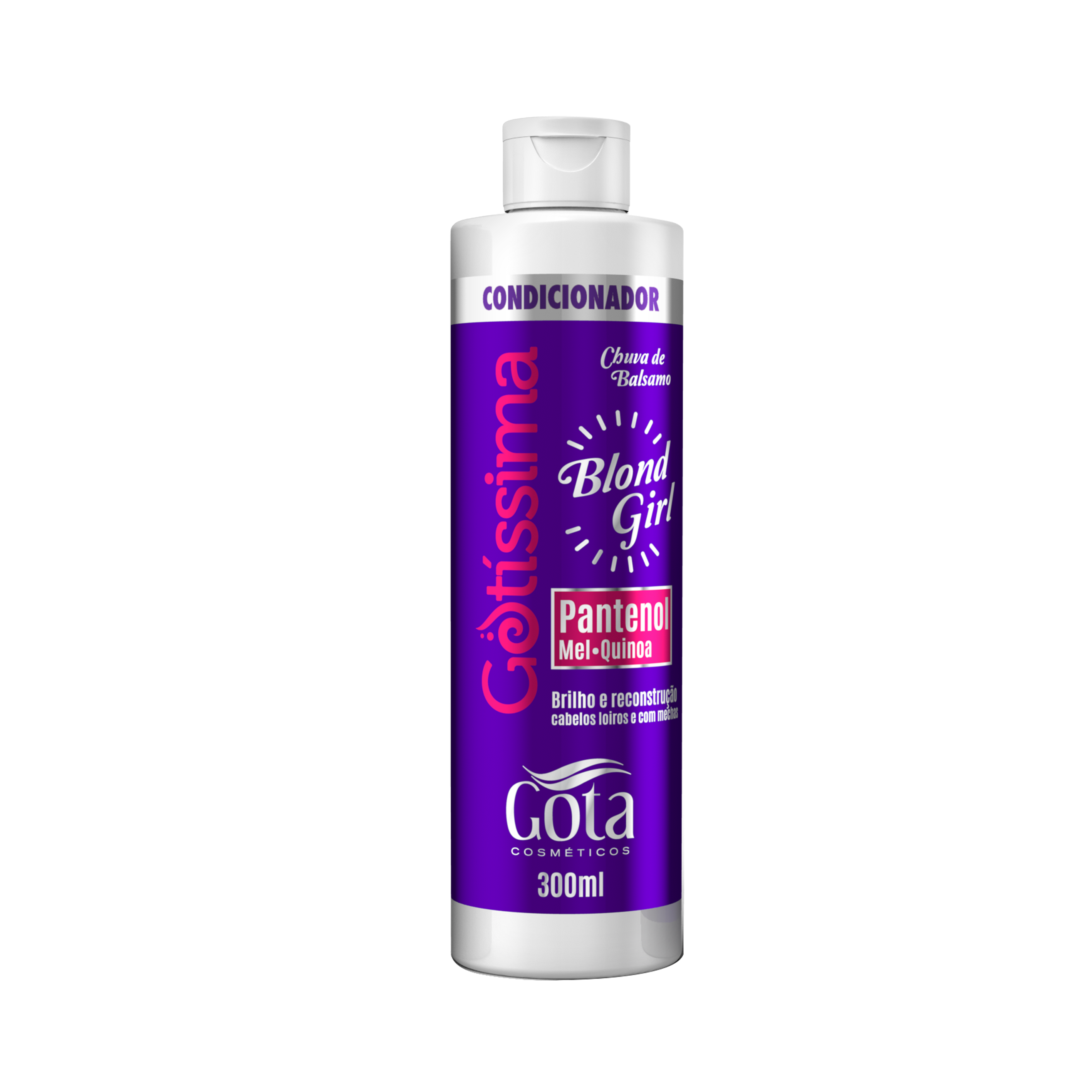 Kit Gotíssima Chuva de Balsamo Gota Dourada Shampoo + Condicionador 300ml