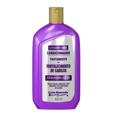 Condicionador Fortalecimento Desamarelador Gota Dourada 430 ml