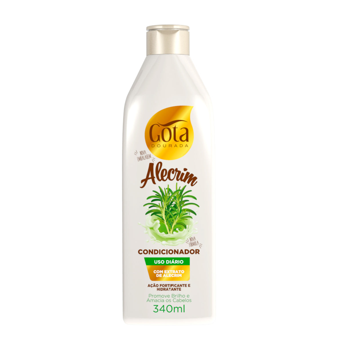 Condicionador Uso Diário Alecrim Gota Dourada 340 ml