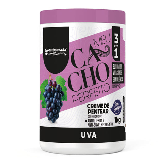 Creme de Pentear Meu Cacho Perfeito Uva 1 Kg