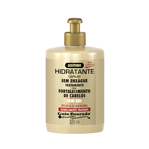 Creme Sem Enxágue Quimicamente Tratados 320 ml