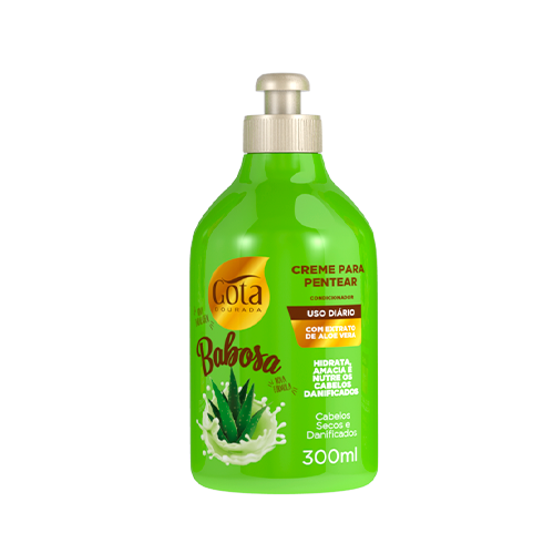 Creme Sem Enxágue Uso Diário Babosa 300 ml