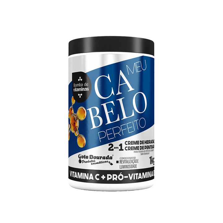 Creme De Hidratação Vitamina C e PRÓ B5 1kg