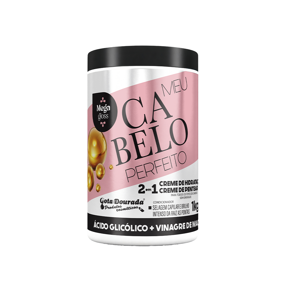 Creme De Hidratação Glicólico e Vinagre de Maçã 1kg