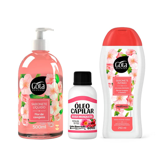 Essencial Flor de Cerejeira Gota Dourada