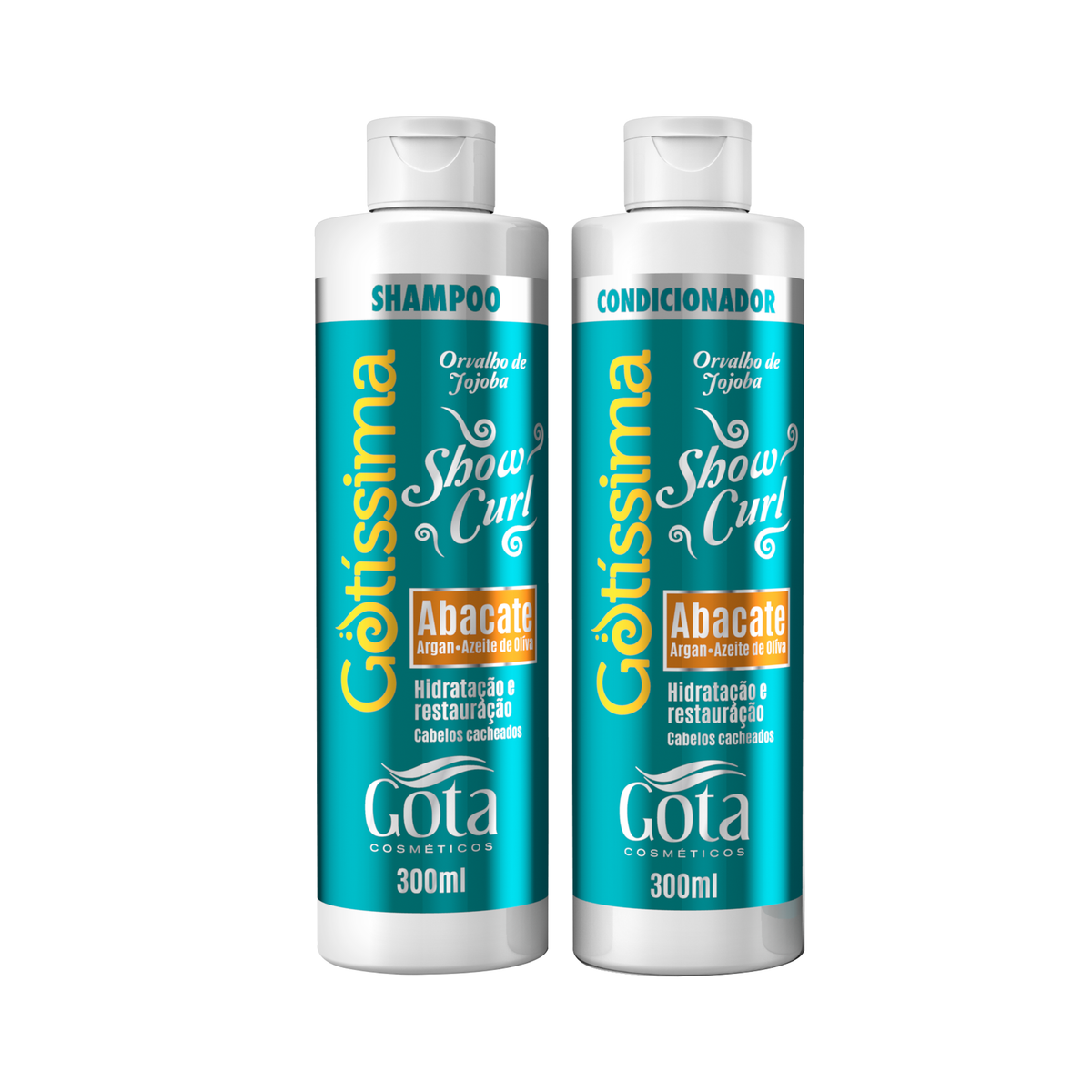 Kit Gotíssima Orvalho de Jojoba Gota Dourada Shampoo + Condicionador 300ml