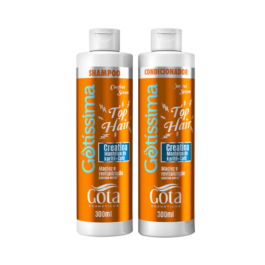 Kit Gotíssima Confrei Sereno Gota Dourada Shampoo + Condicionador 300ml