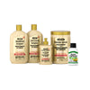 Kit Fortalecimento Cabelos Quimicamente Tratados + Óleo de Abacate Gota Dourada