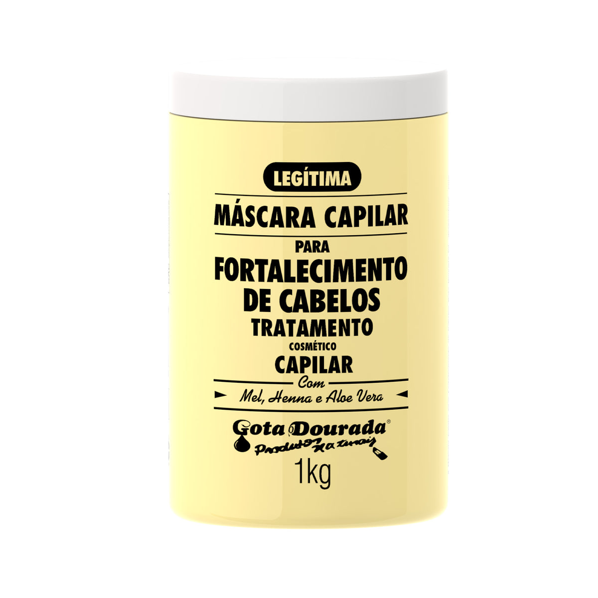 Máscara Fortalecimento Tradicional Gota Dourada 1Kg