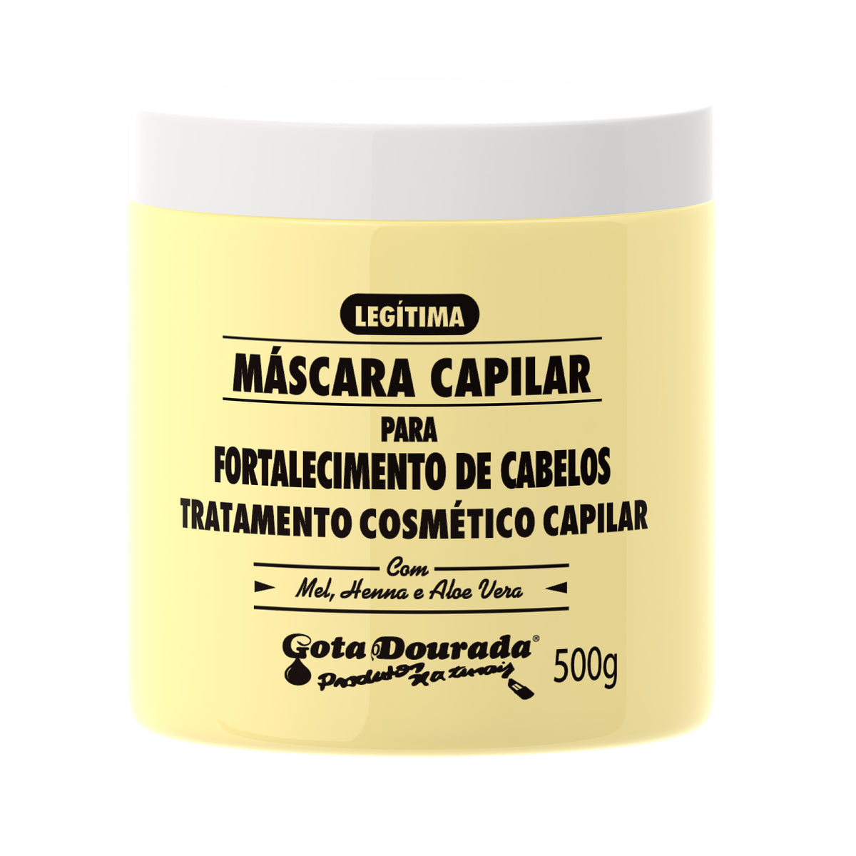 Máscara Fortalecimento Tradicional Gota Dourada 500 gr