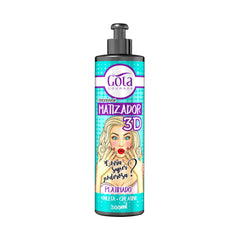 Matizador Condicionador 3D Platinado Gota Dourada 300 ml