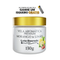 Vela Aromática Premium - Morango & Limão