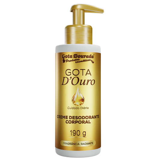 Kit Gota D´ouro – Body Splash + Creme Desodorante Corporal