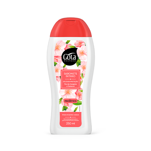 Sabonete Íntimo Flor de Cerejeira Gota Dourada 250 ml